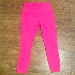 Lululemon Athletica Pink Leggings